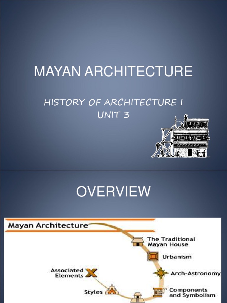 Overview of Mayan Architecture | PDF | Maya Civilization | Science