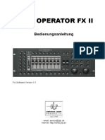 Scan Operator FX II Manual V1.5 German