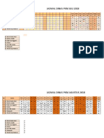 JADWAL DINAS PKM