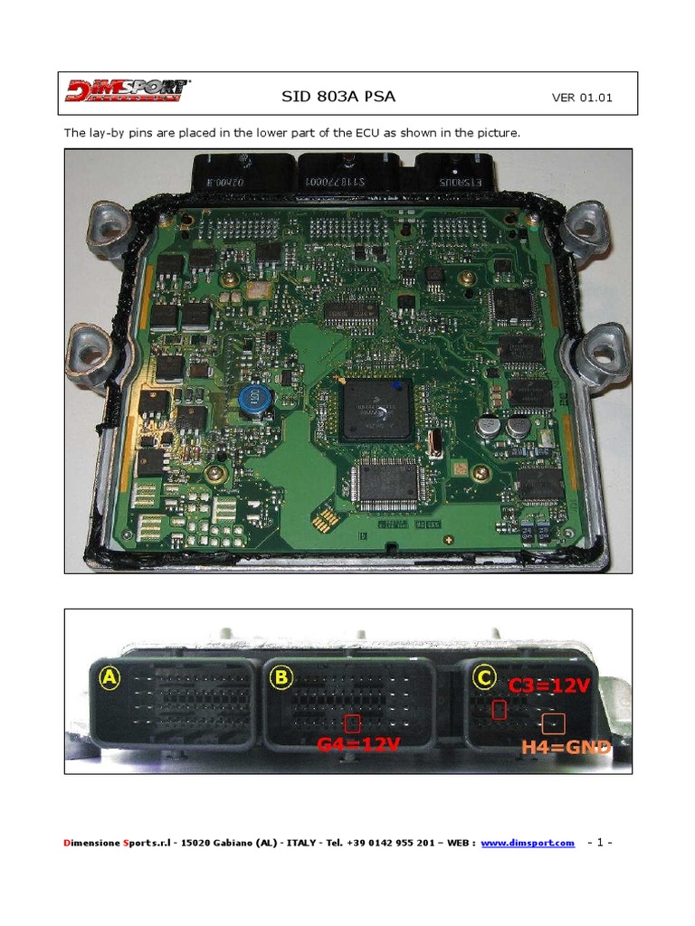 Sid 803a Psa 1033 Pdf Technology Engineering
