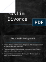 Muslim Divorce Types and Rules