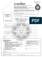 Training Ship 'Rahaman': Application Form For Pre-Sea General Purpose Ratings (PSGPR)