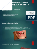 Anomalias Dentarias