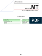 Caja de cambios/transmisión manual: mantenimiento y reparación