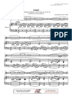 Baermann - Adagio Clarinete & Piano Op.63 No.24 (Score y Part)