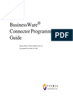 BusinessWare® Connector Programming Guide