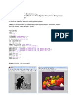 DIP Lab Report Format