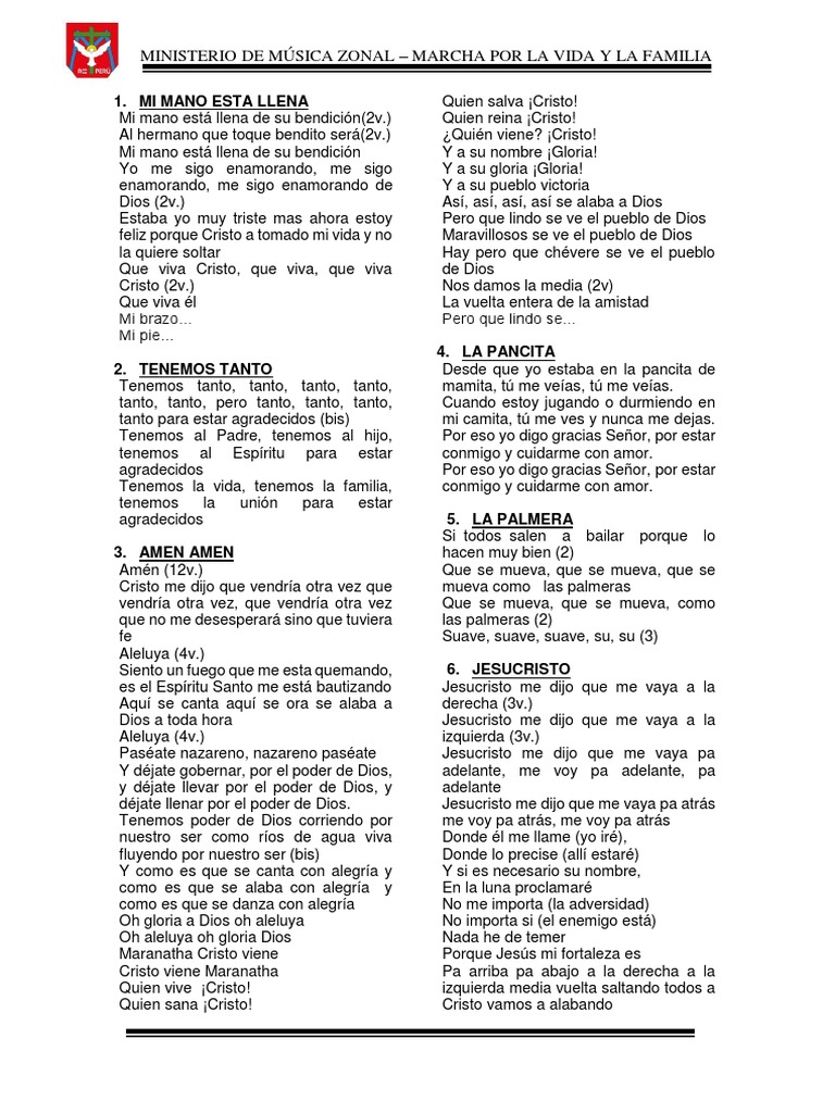 Alabanzas y Coros Cristianos | PDF | Cristo (título) | Jesús
