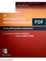 Teste Grila Pentru Rezi 2016.1 - Dupa COMPENDIU Ed. Med PDF