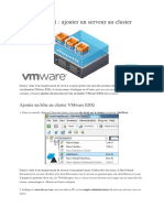 VMware ESXi - Ajouter un serveur au cluster.docx