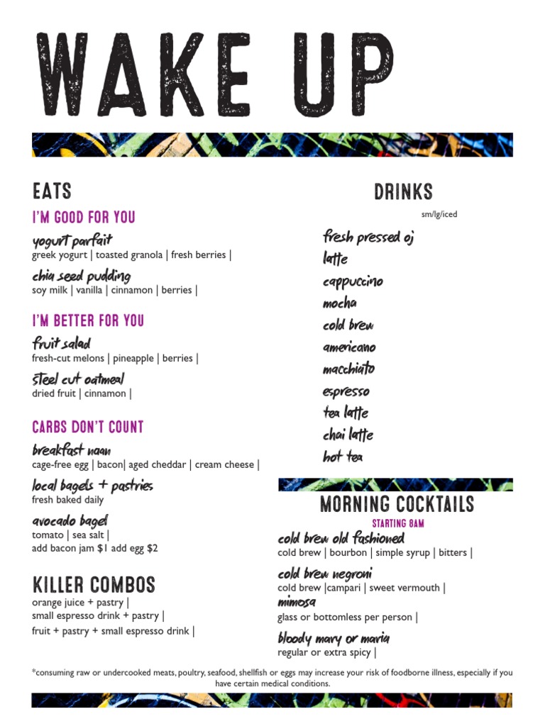 Moxy Menus v2 PDF Foods Cuisine