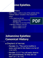 Johannine Epistles.: Canonical History