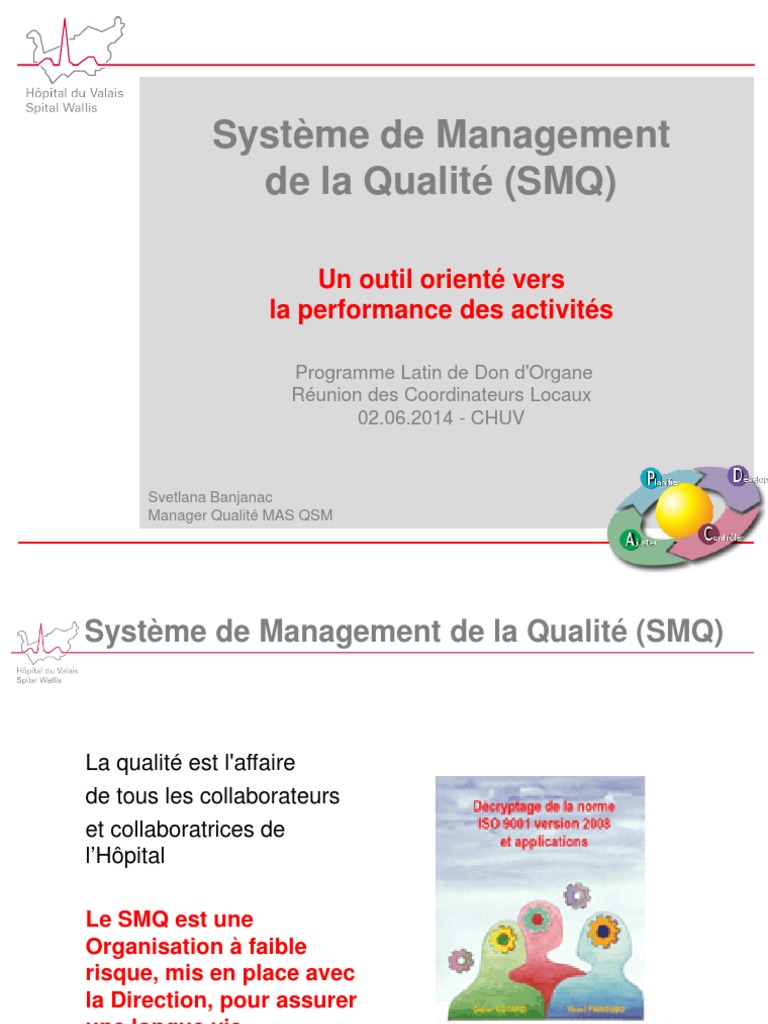 Système de Management de la Qualité (SMQ) | PDF | Management de la ...