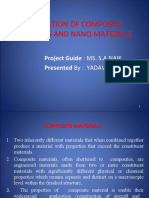 Application of Composite Materials and Nano Materials