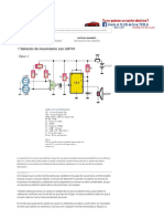 Consorcio de ingeniería eléctrica - Esquema de conexión de un Sensor en  movimiento.