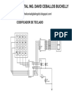 Codificador Teclado - CI 74C922 PDF