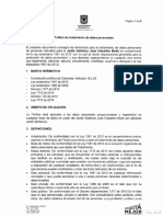 Politica Datos Personales PDF