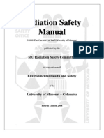 Radiation Safety Manual