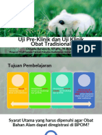 Uji Pre Klinik Dan Klinik Obat Bahan Alam PDF