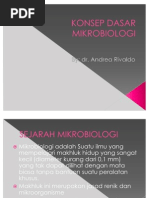 Download Konsep Dasar Mikrobiologi Power Point by Andrea Rivaldo SN39042993 doc pdf