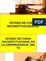 Estado de Cosas Inconstitucionales