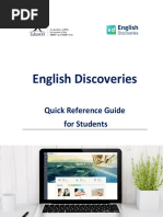 Quick Reference Guide For Students