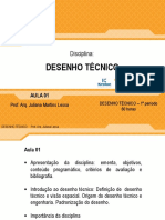 Aula 1 - Introdução Ao Desenho Técnico