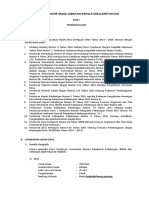 Laporan Akhir Masa Jabatan Kepala Desa Kertijayan