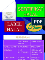 Kuliah Sertifikasi Halal s2