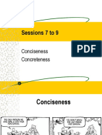 ACCTCOM Sessions 7 To 9 - Conciseness and Concreteness