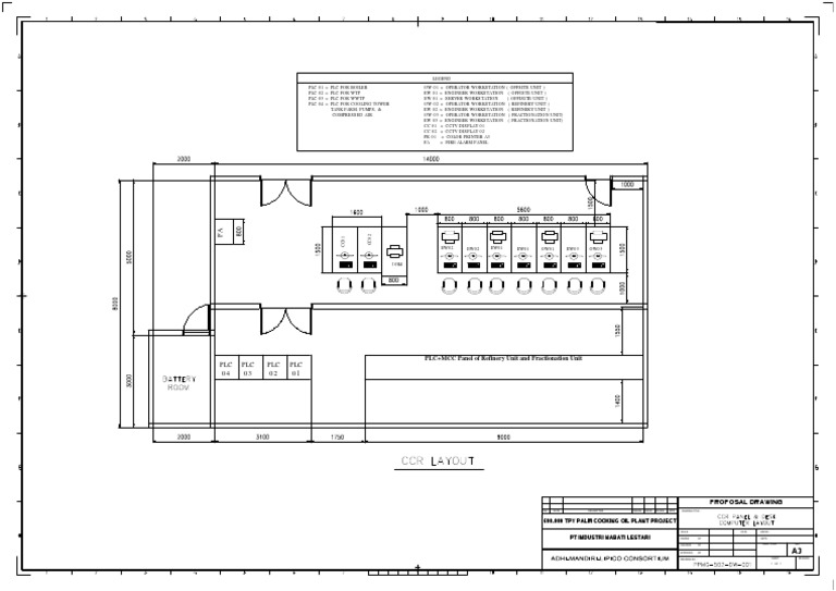 Control Room Layout - Latest Version | PDF | Manufactured Goods