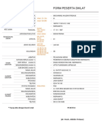 Biodata Peserta Pelatihan