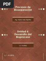 [PBIO] Unidad VI - Diseño Del Bioproceso