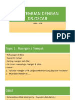 Pertemuan Dengan DR - Oscar