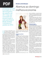 Abertura Ao Domingo Melhora Economia