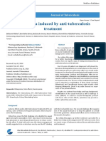 Leukopenia induced by anti-tuberculosis treatment