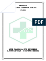 Panduan Failure Mode Effect and Analysis (Fmea) : Uptd Puskesmas DTP Rawalele JL - Wangunreja - Dawuan Subang