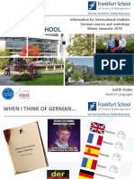 Frankfurt School: Welcome To