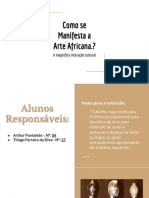 Como Se Manifesta A Arte Africana