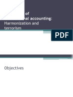 The Ethics of International Accounting:: Harmonization and Terrorism