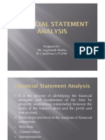 Financial Statement Analysis Final