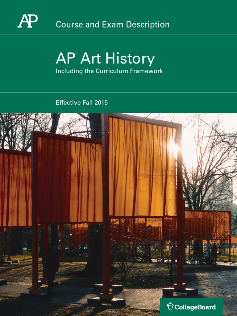 Ap Art History Course And Exam Description Pdf Advanced