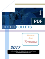 Ortho Bullets Volume One Trauma 2017