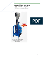 Toner filling machine: 机型（ MODEL）：WQ-TG11