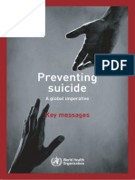 Preventing Preventing Suicide Suicide A Global Imperative