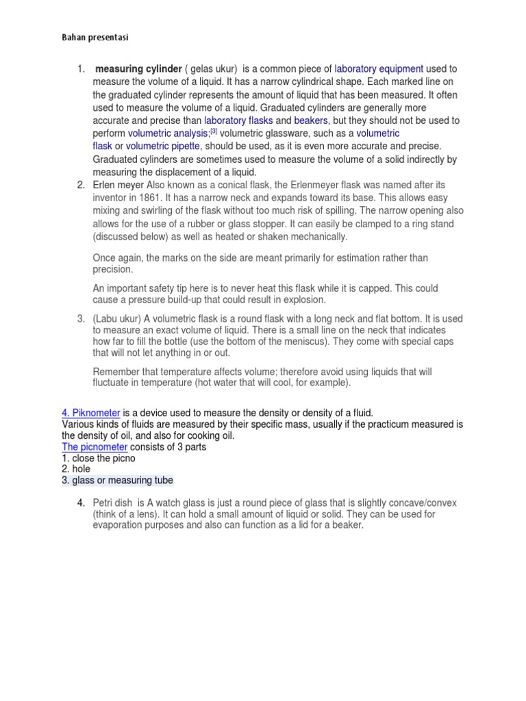 Measuring Cylinder | PDF | Volume | Laboratory Equipment