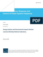 Spinning Reserve Form