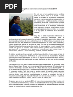 Aquí Entre Nos - ¿Cómo Pinta La Economía Mexicana