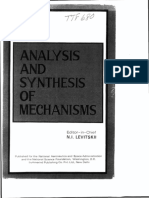 Analysis and Synthesis of Mechanisms PDF