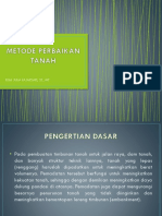 Metode Perbaikan Tanah